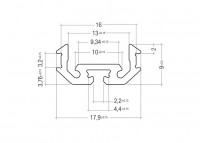 LED profile Z200