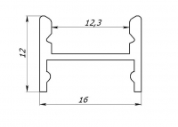 LED profile LPS12