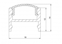 LED profile LPS12