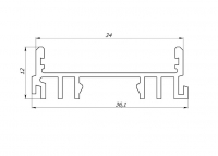 LED profile LSS + RP