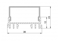 LED profile LSS + RP