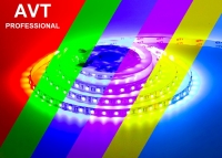 LED strip 5050-60-24V IP20 AVT RGB