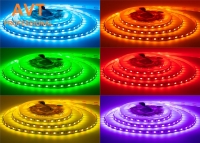 LED strip 5050-60-24V IP20 AVT RGB