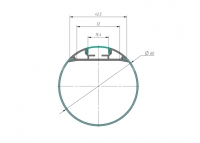 LED profile PPK (d60)