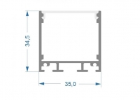 LED profile LP-1501 (34.5x35mm)